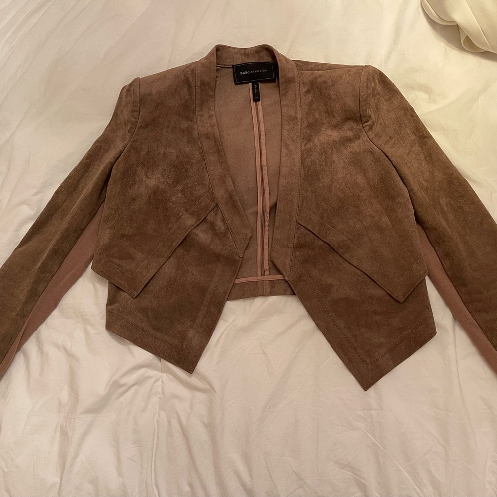 BCBG Suede Blazer